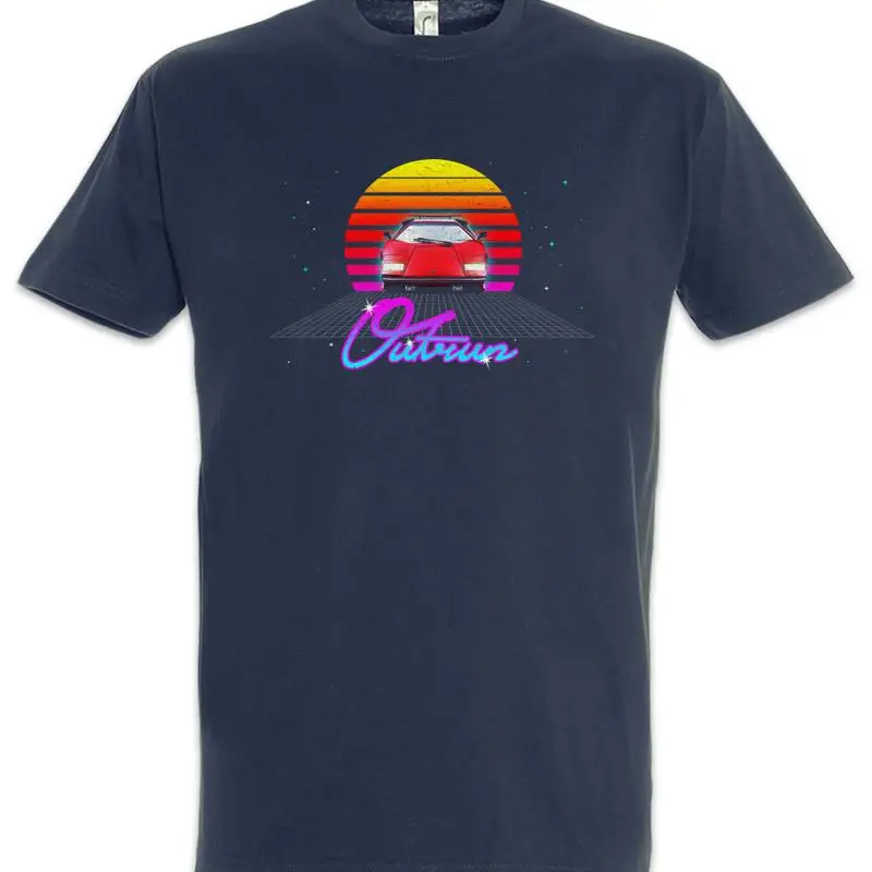 Retro Gaming T Shirt - アウトラン・ゲーマー、ゲーミング・ギーク、オタク、楽しい、8ビット、16ビット、アーケード、レトロ、90年代、80年代、テクノ、Tシャツ