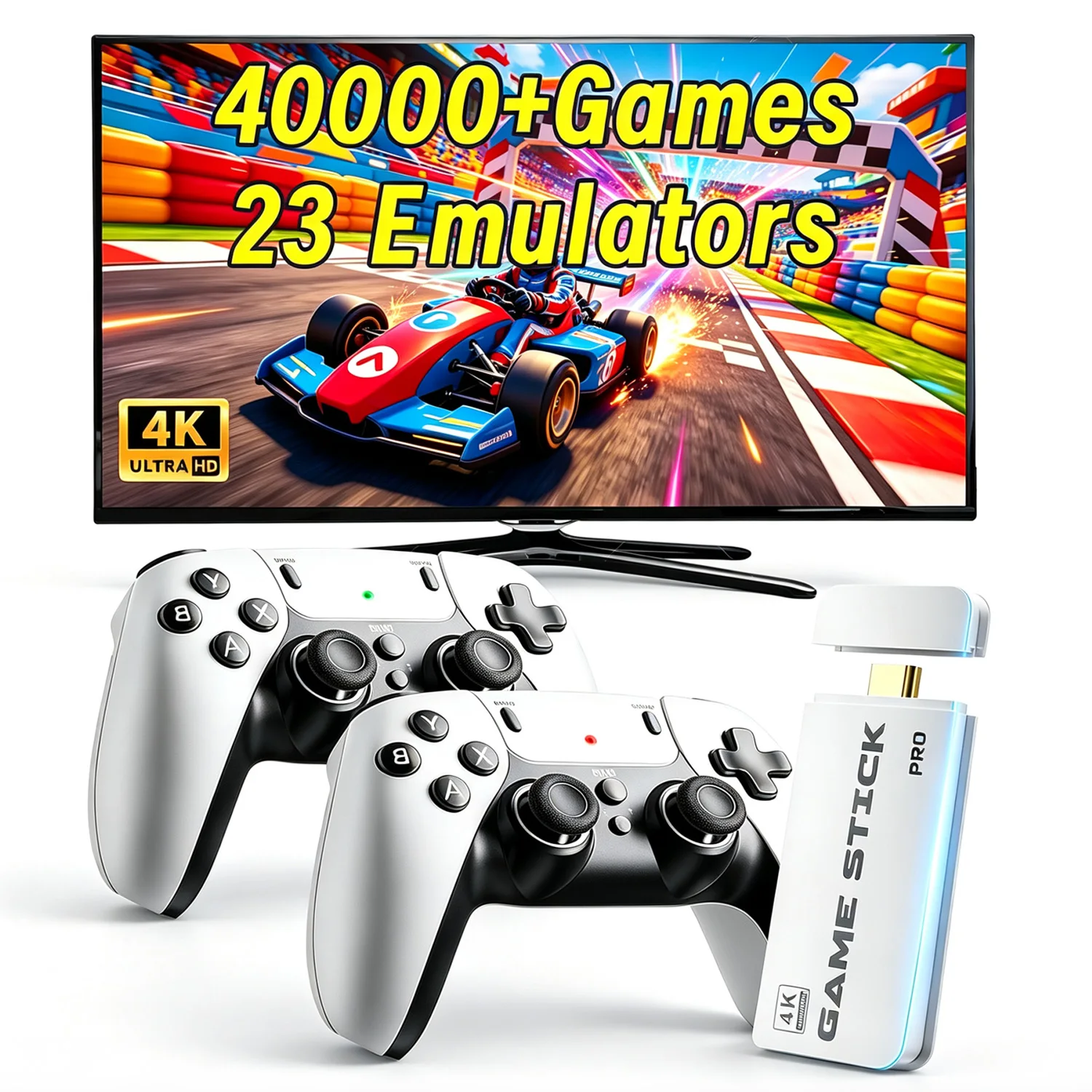 M15 レトロゲームスティック：4K HDMI出力、64GB - Retro Gaming Kiosk のレビューと価格