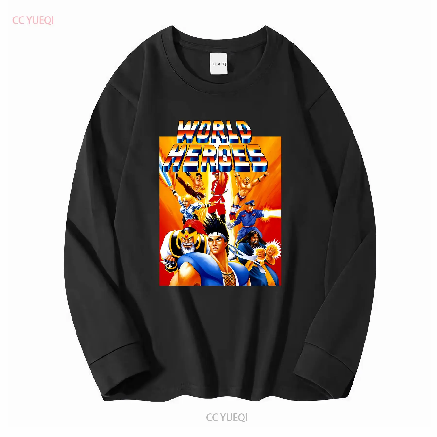 ワールドヒーローズクラシックネオジオビデオゲーム Tシャツヴ - Retro Gaming T Shirt のレビューと価格